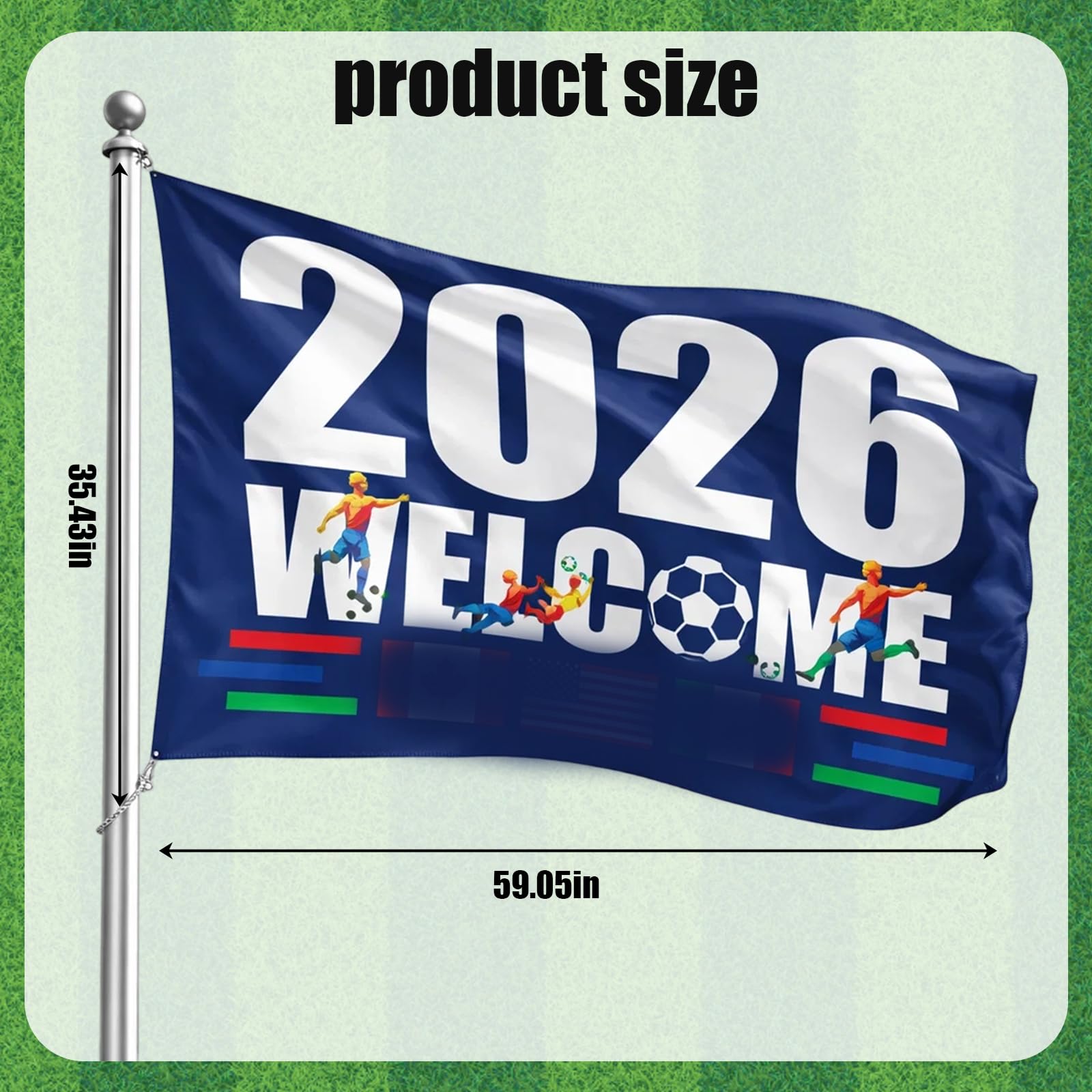 Amazon.com: World Cup Merchandise, World Cup Flags for Outdoor